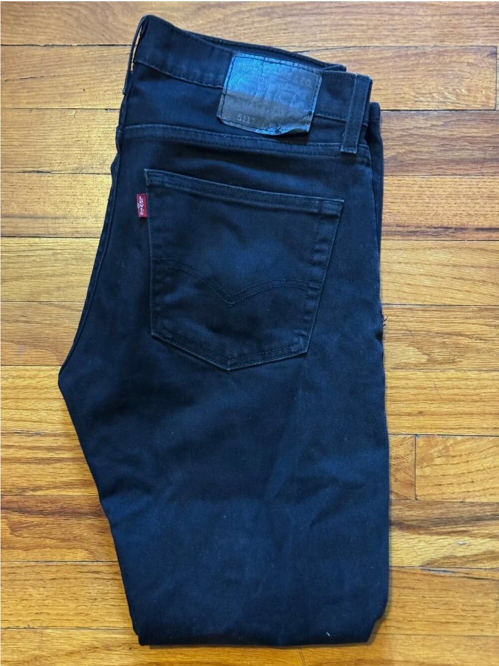 Levi's 511 Jeans Men's W 31 L 30 Black Denim